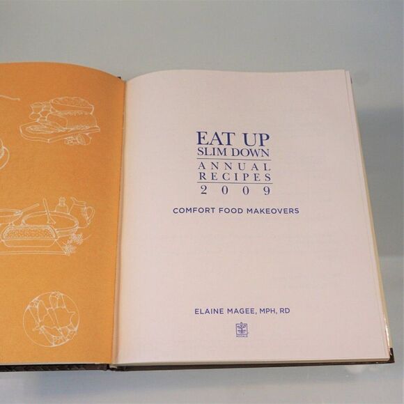 Eat up Slim Down Annual Recipes Comfort Food Makeovers Elaine Magee 2009 HC - Picture 4 of 10